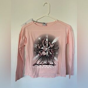 NWT Little Marc Jacobs Jazz Disco Trio Knit Long Sleeve Modal Cotton Shirt 10